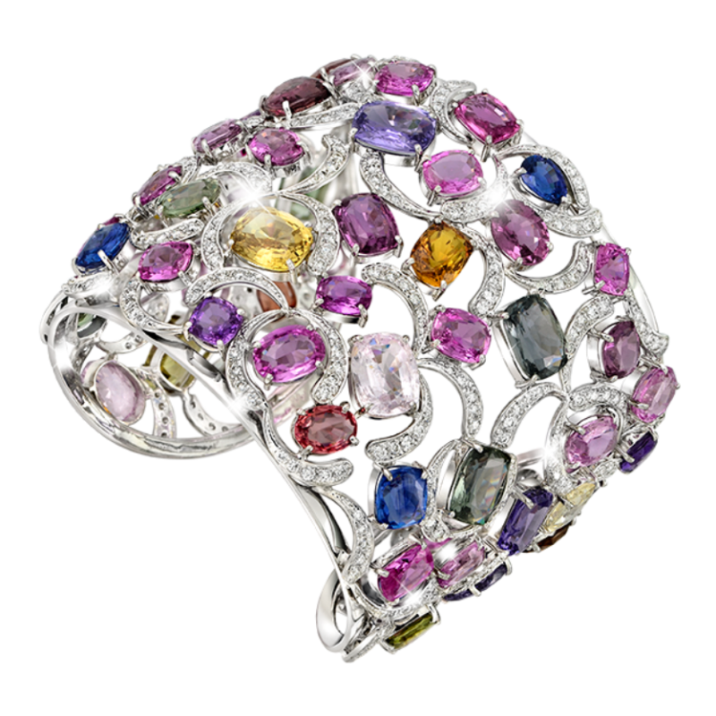 Fancy Sapphire Bangle
